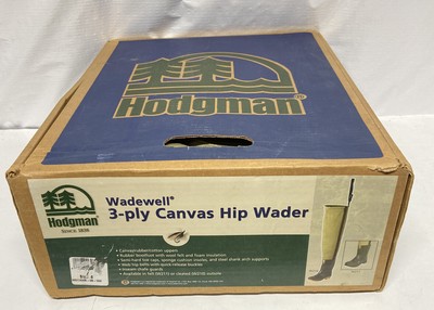 canvas hip boots